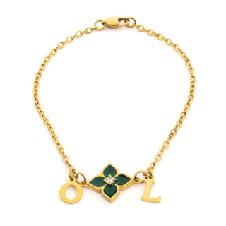 Émeraude Royale – CELESTE Bracelet